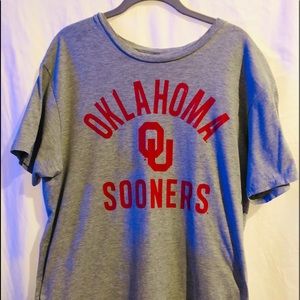 Oklahoma Sooners Tee Shirt Sleeve